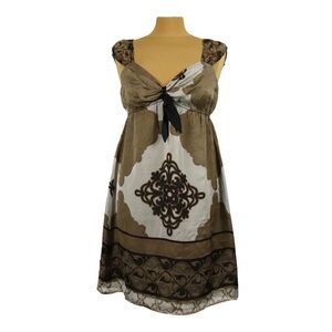 Hale Bob Silk Mid-length Dress